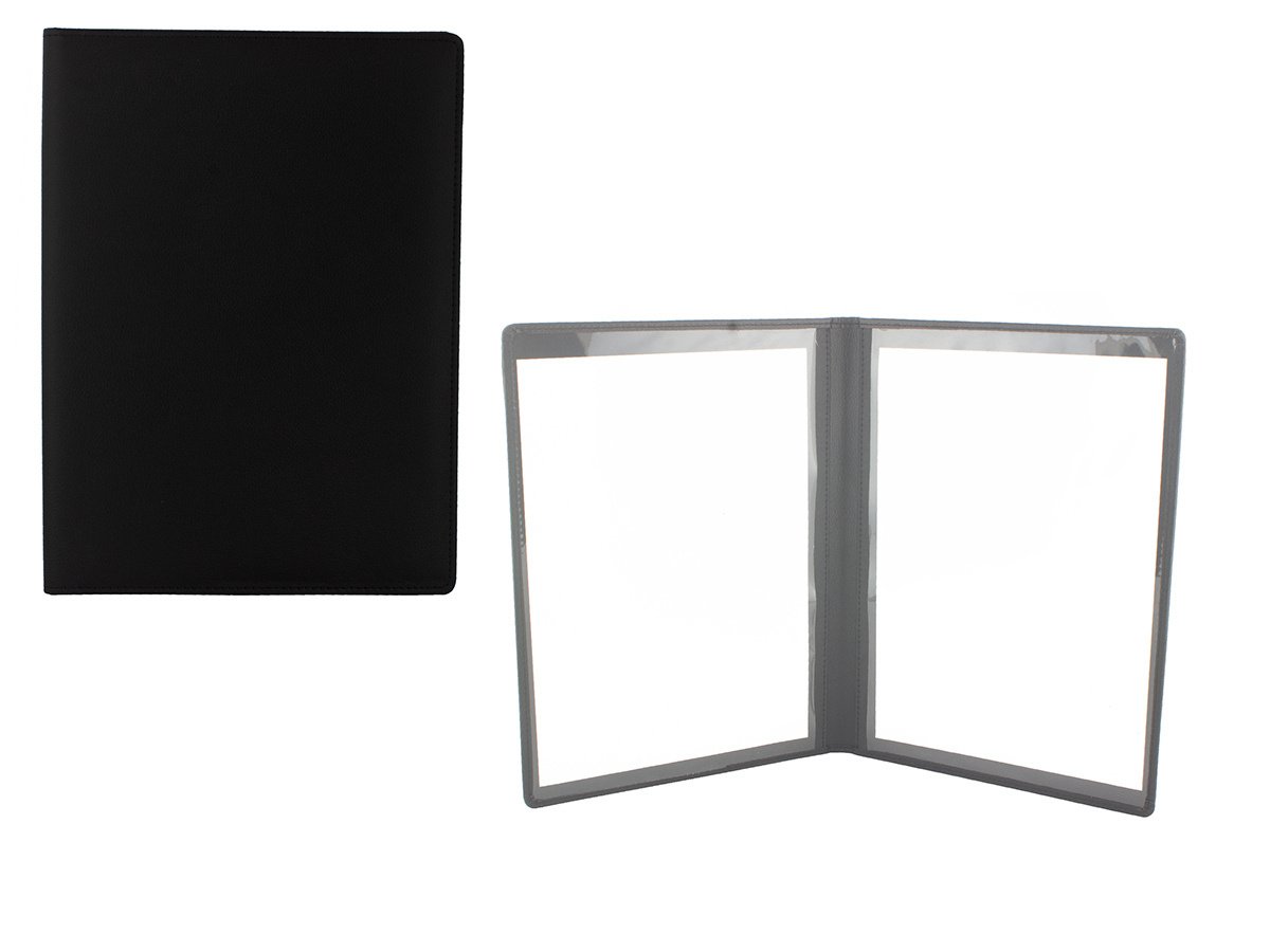 Certificate Folder — Black