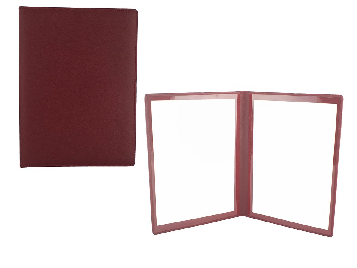 Certificate Folder — Maroon