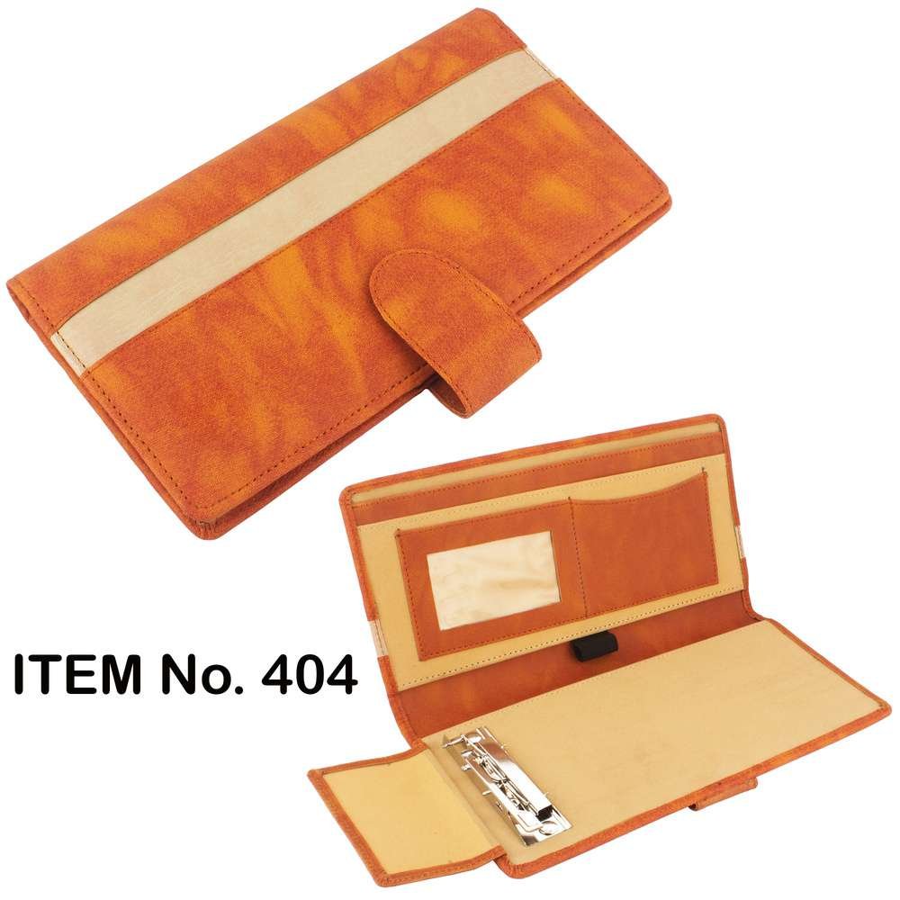 Cheque Book Folder — Item 404