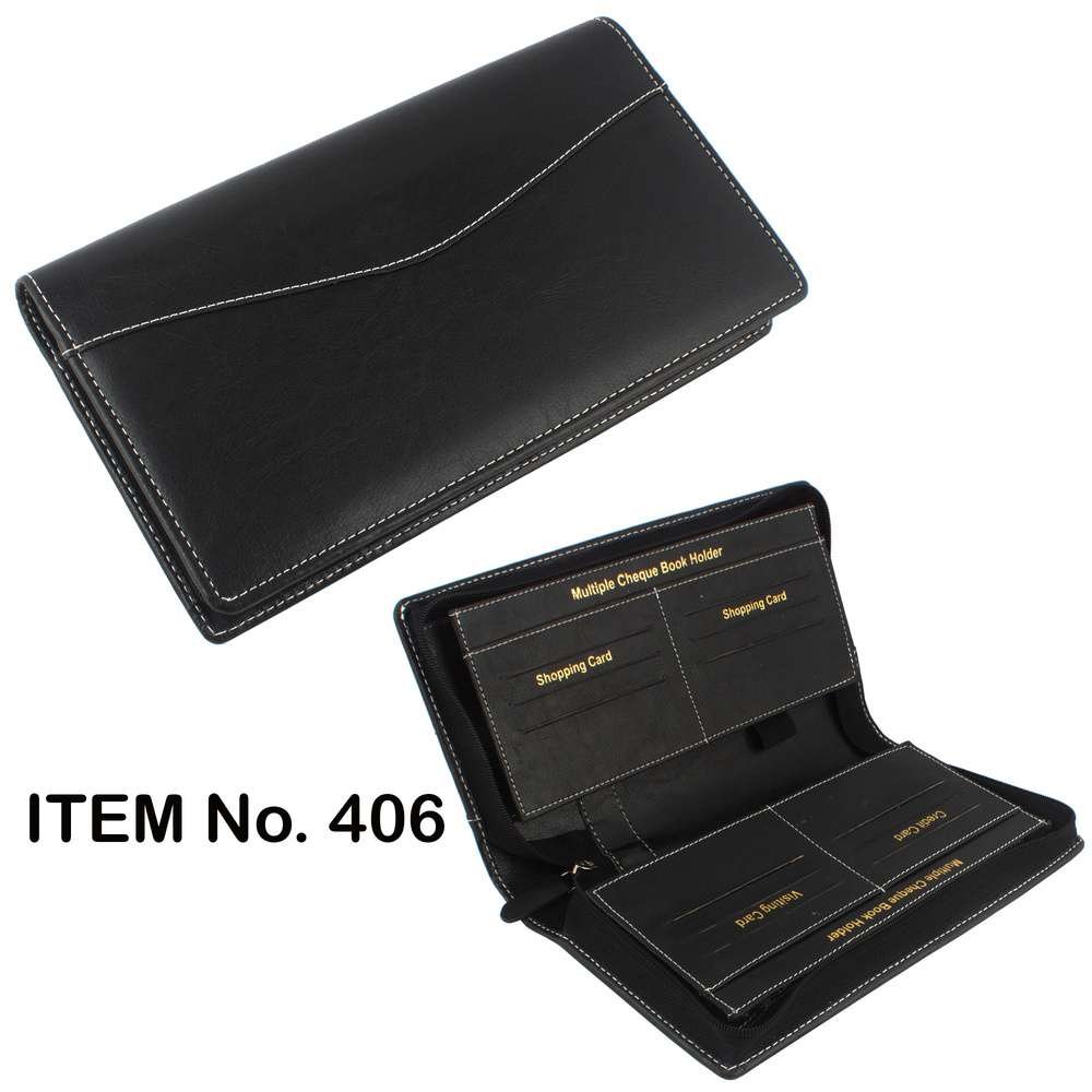 Cheque Book Folder — Item 406