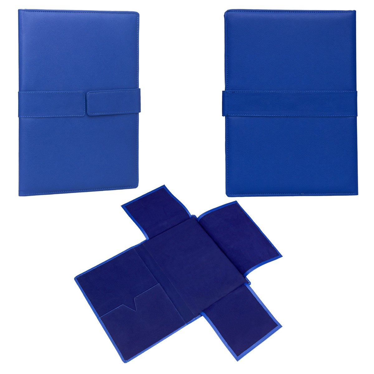 Strap Folder — Blue