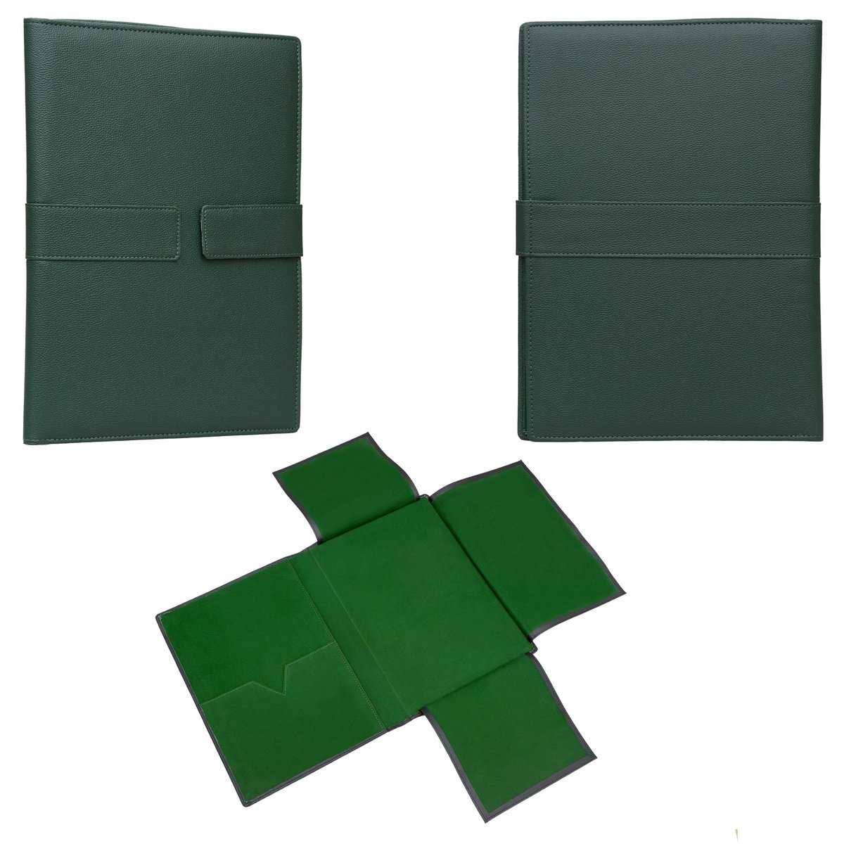 Strap Folder — Green