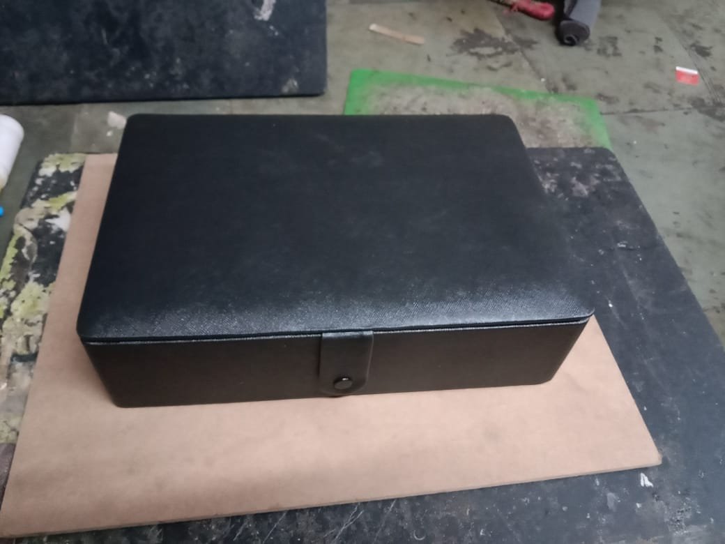 Leatherette Storage Box — Table Top Item 901